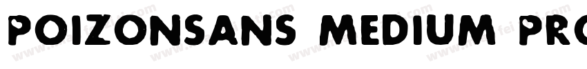 PoizonSans Medium ProportionalRot字体转换